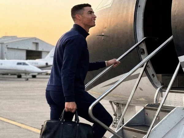 Cristiano Ronaldo celebrates his reported milestone as football’s first multi-billionaire player.