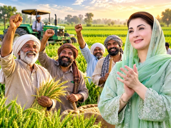 Maryam Nawaz announces interest-free loans and agricultural support measures for Punjab farmers