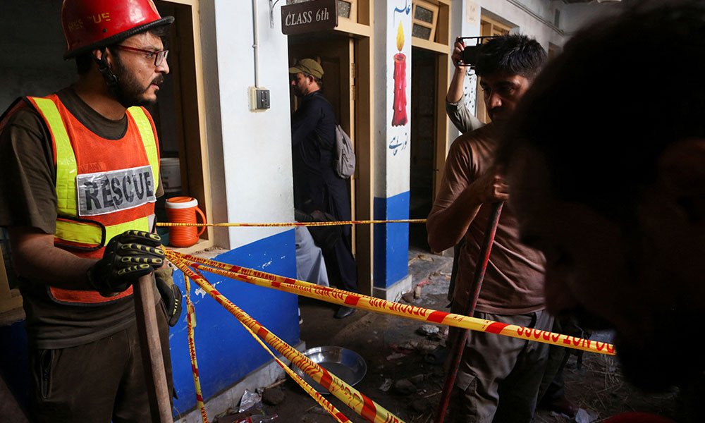Peshawar school collapse