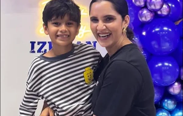 Sania Mirza celebrates her son Izhaan Mirza Malik's eighth birthday.
