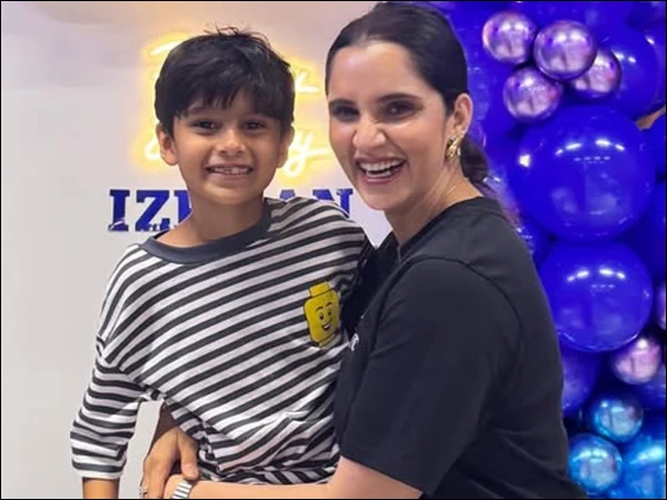 Sania Mirza celebrates her son Izhaan Mirza Malik's eighth birthday.