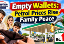 Empty Wallets Petrol Prices Rise Family Peace
