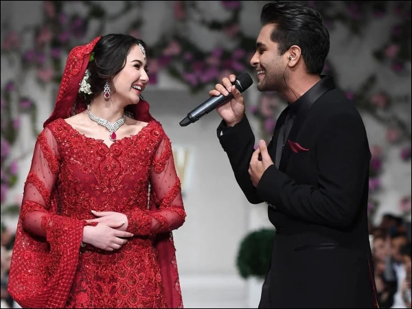 Hania Aamir and Asim Azhar
